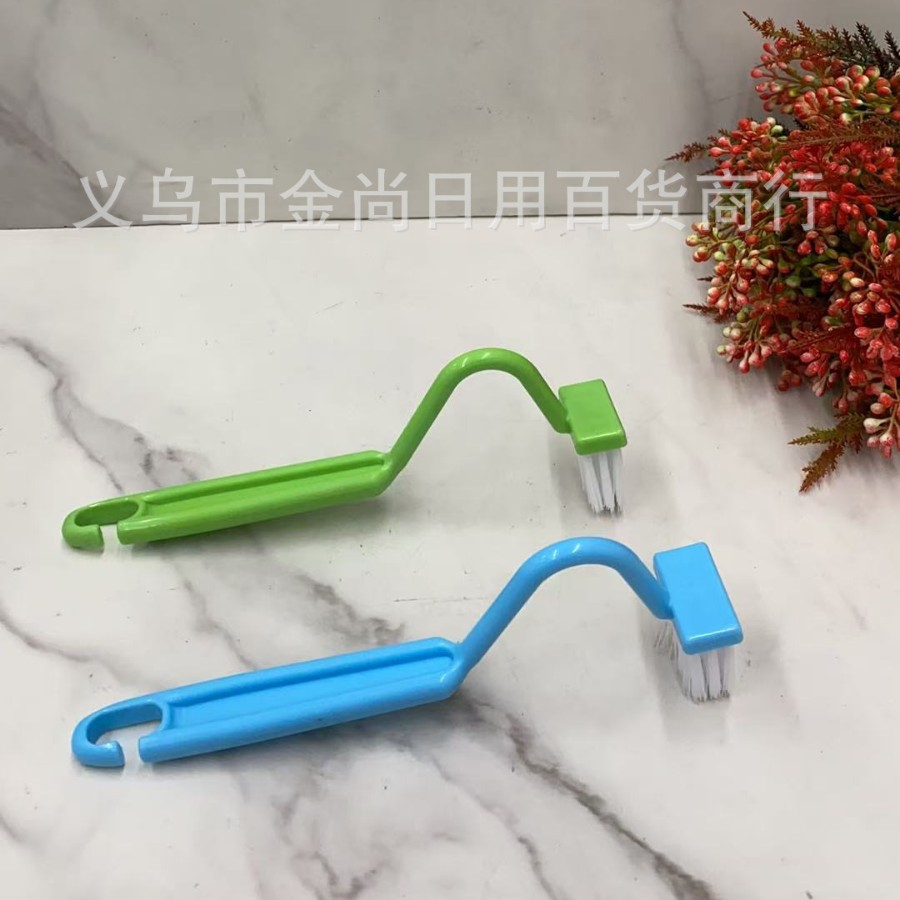 Square, round, simple and mini brush for cleaning the bathroom toilet, easy to store, simple and practical cleaning brush details Picture