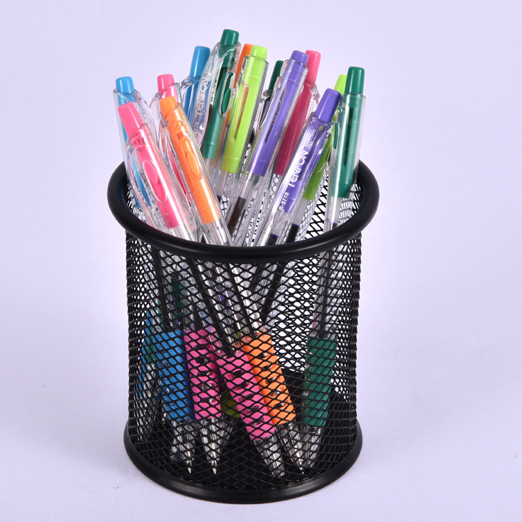 5,771 types of simple transparent ballpoint pens, colorful rubber-covered ballpoint pens, side-jumping foreign trade simple office ballpoint pens Specification drawing