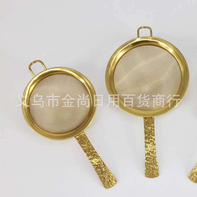 不锈钢树纹柄40目网漏304网豆浆果汁过滤网筛家用厨房滤网筛漏勺详情图4