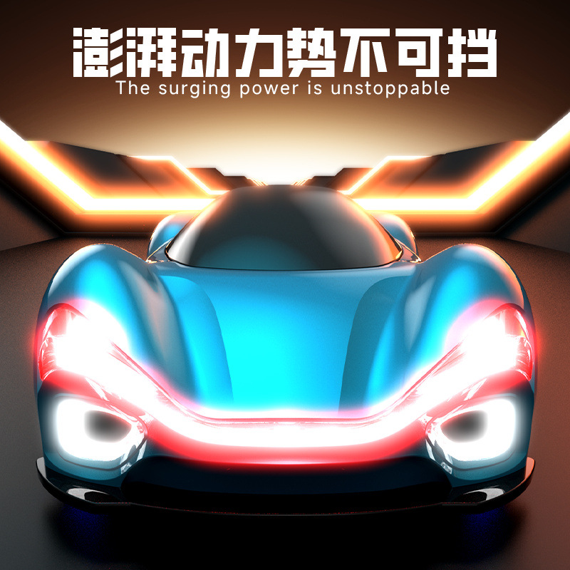 New energy concept rc drift remote control car, gesture-sensing electric flowing light concept stunt car, long-range charging pile Specification image