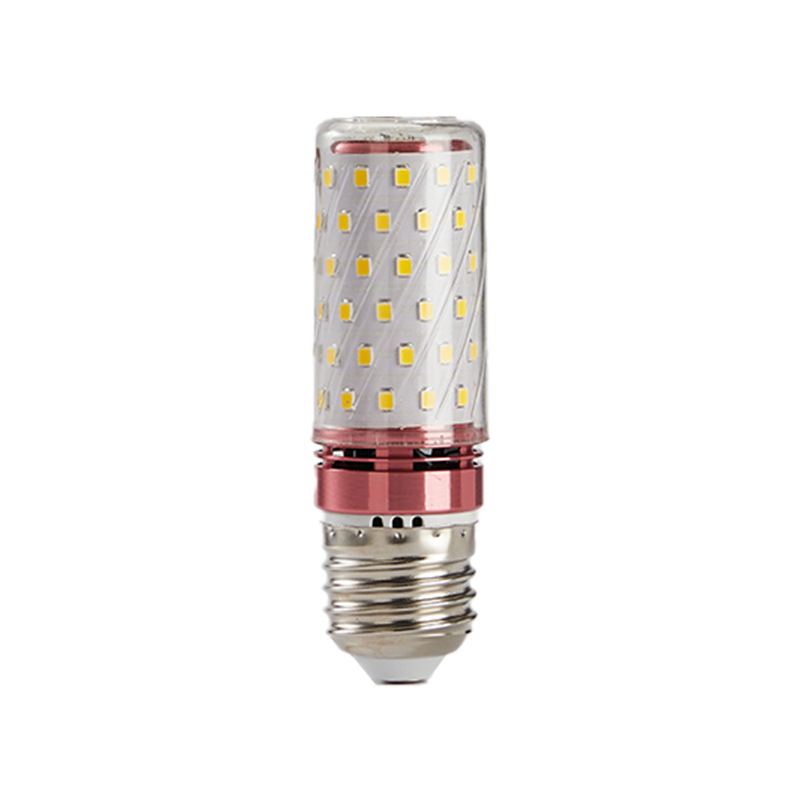 LED灯泡玉米灯e14小螺口E27螺纹节能灯家用光头强玉米灯家用灯泡白底实物图