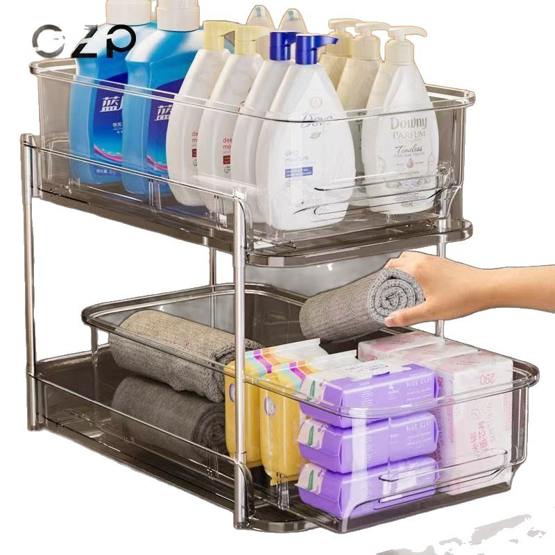 Sink, storage rack, pull-out bathroom cabinet, storage layer under the bathroom, toilet cabinet, various wonders, kitchen Item Picture