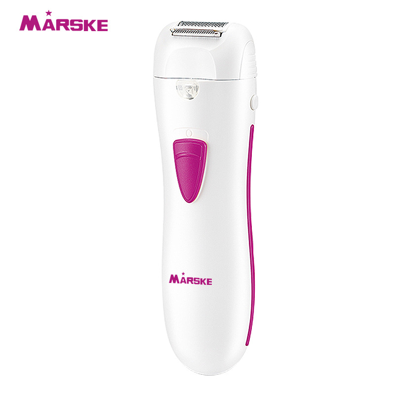 MARSKE MS-6266 mujer afeitado triple cuchilla banda de cabeza con luz LED batería seca depilación íntimo yin depilador doméstico afeitado Item Picture