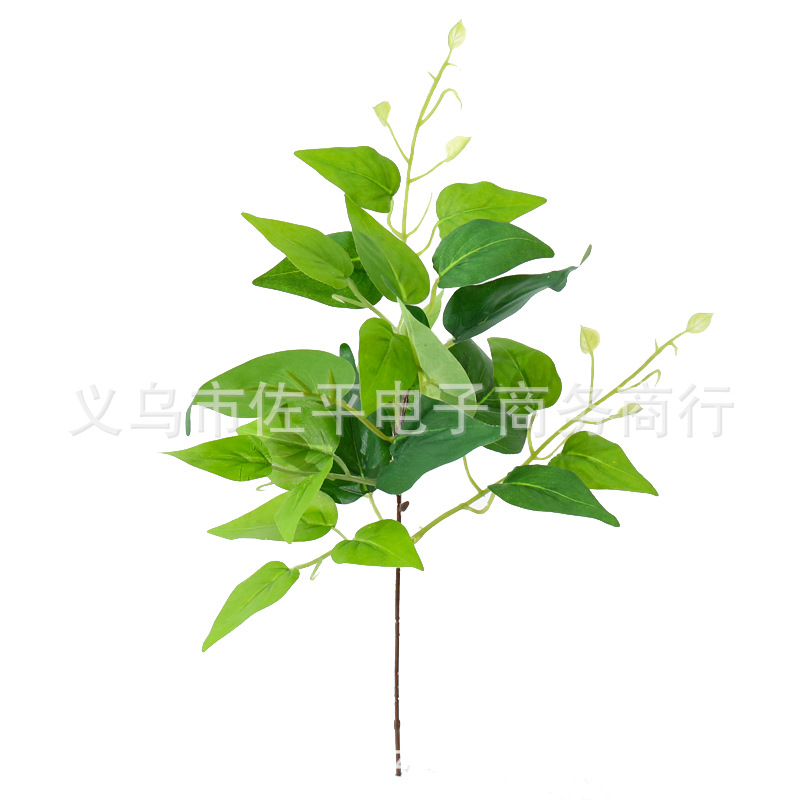 Artificial plants: peanut leaves, flower vases, pothos leaves, artificial green plants, flower wall materials Item Picture