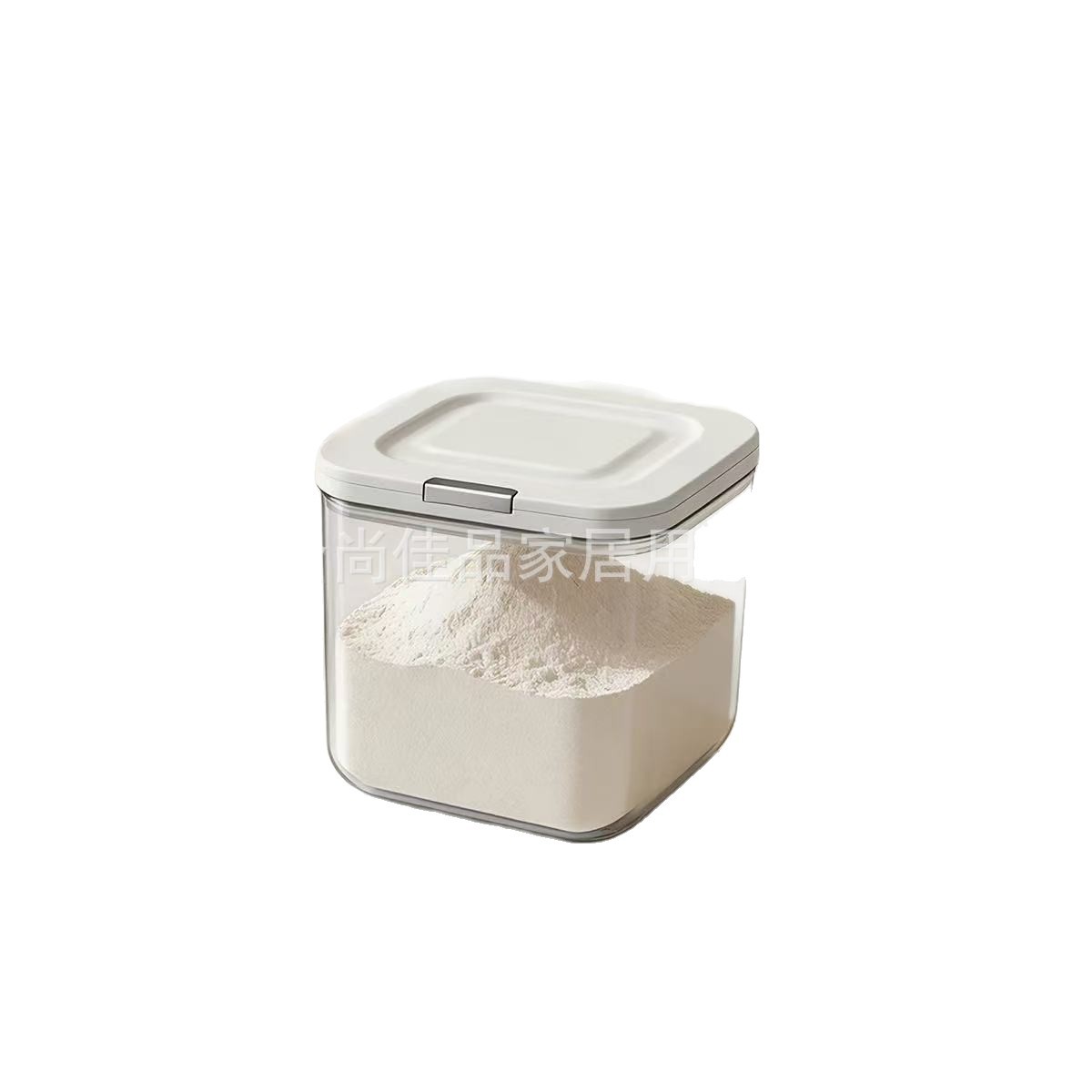Ricer box, a transparent sealed household grain storage container, is a moisture-proof storage container for dry goods and grains in the kitchen Item Picture