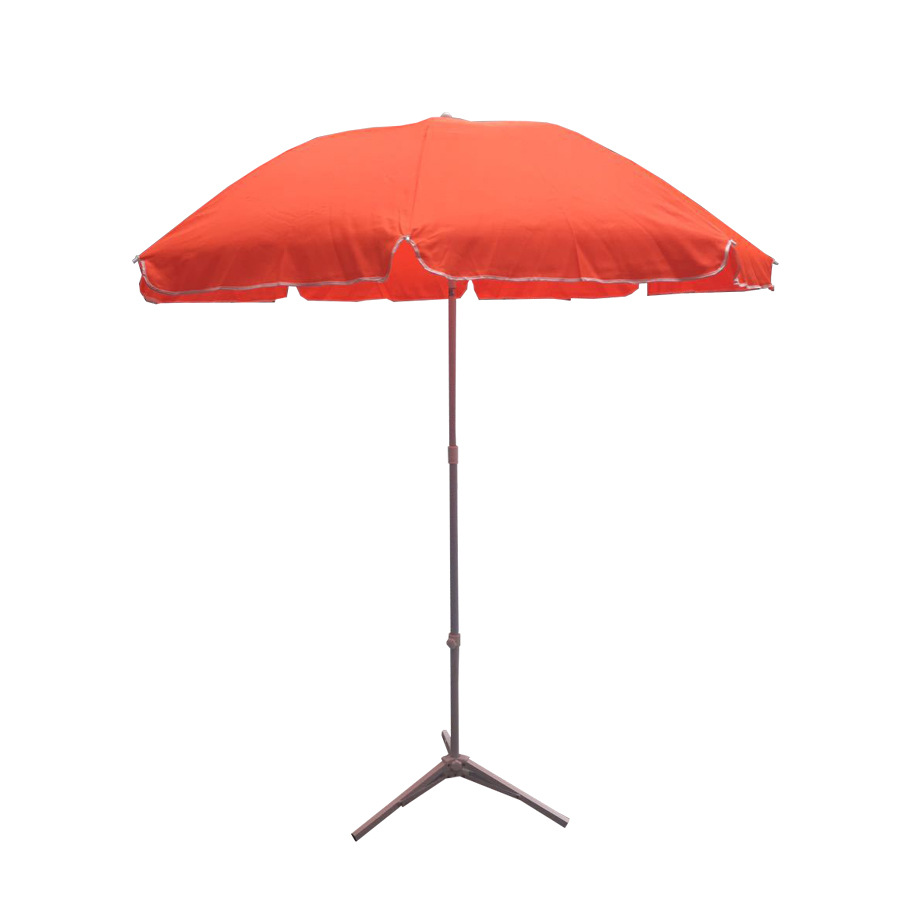 批发 外贸 2米户外遮阳 大太阳伞 沙滩伞 可印广告防紫外线