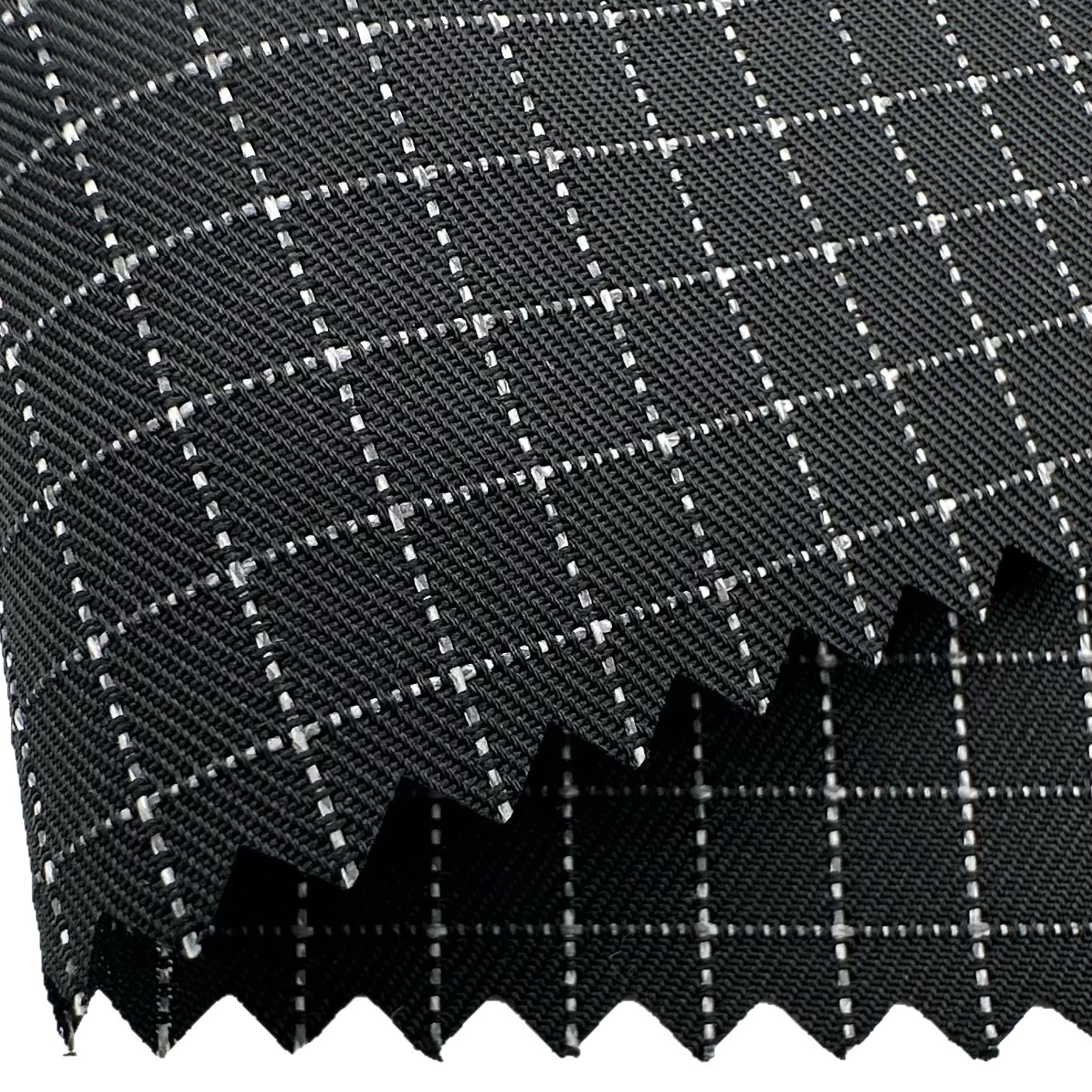 布料/罗口袖口/服装罗口白底实物图