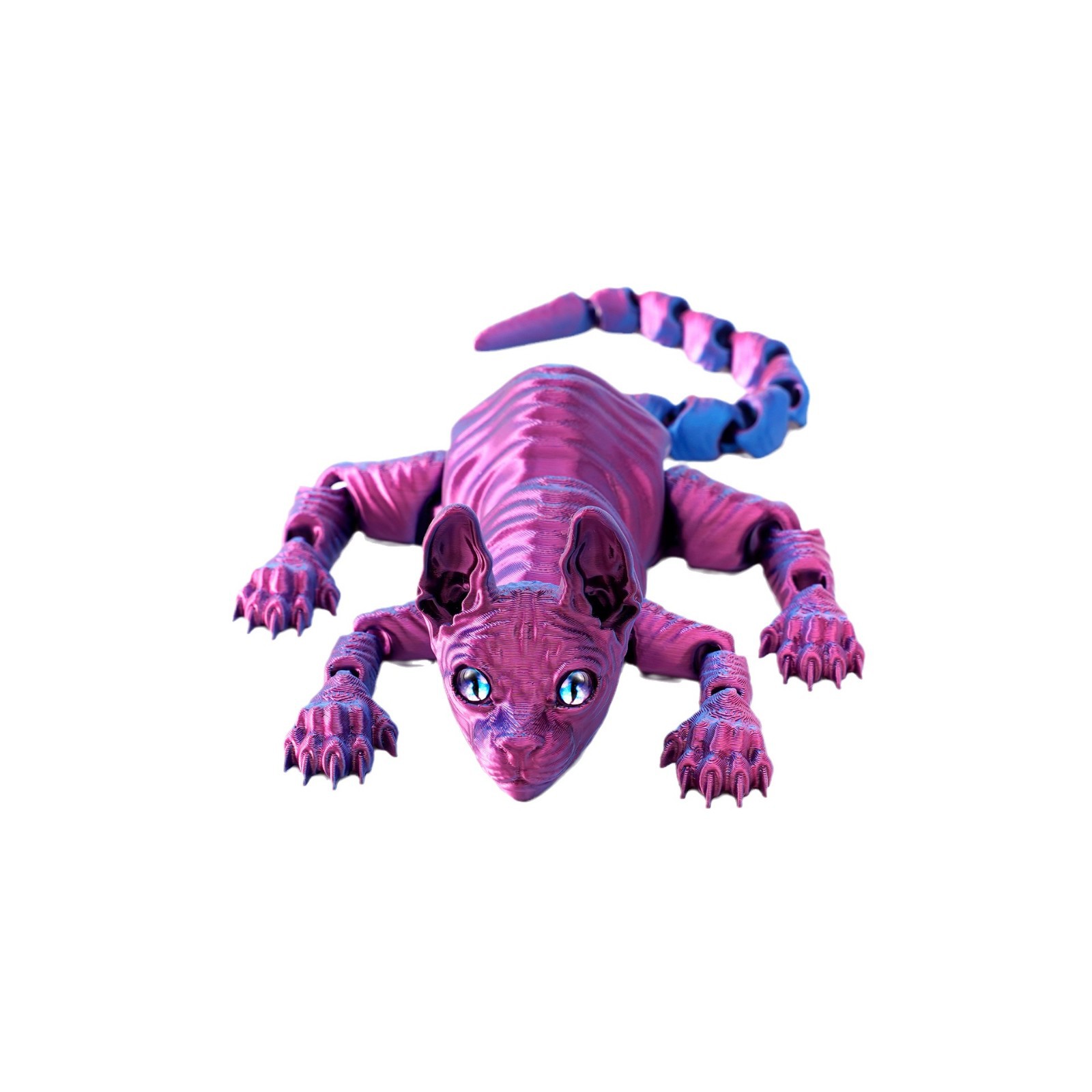 现代艺术现代艺术3d打印现代艺术暹罗猫现代艺术白底实物图