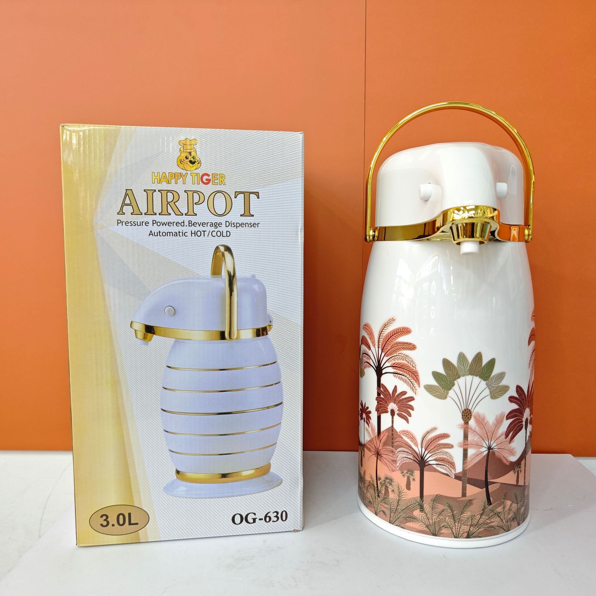 Vacuum Flask保温水壶大容量便携热水瓶玻璃内胆保温水壶宿舍暖瓶