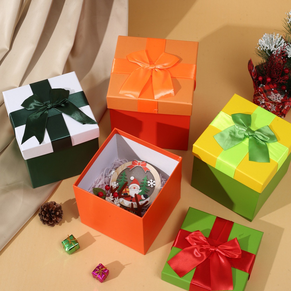 Ins新款伴手礼包装礼品盒网红抖音粉色喜糖盒口红盒礼物盒子跨境