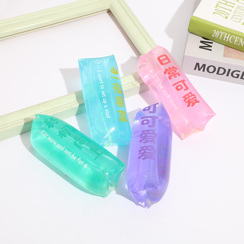 A positive and cute little girl's heart release and stress relief toy. A water snake can't be caught, a stress relief toy Application Scenario