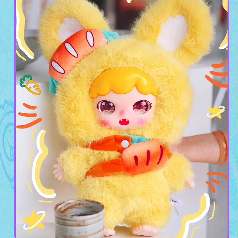 Hot product: Three-year-old Little Sweet Tooth 400-piece plush blind box, cute doll, doll blind box, trendy toy, creative and trendy toy Specification image