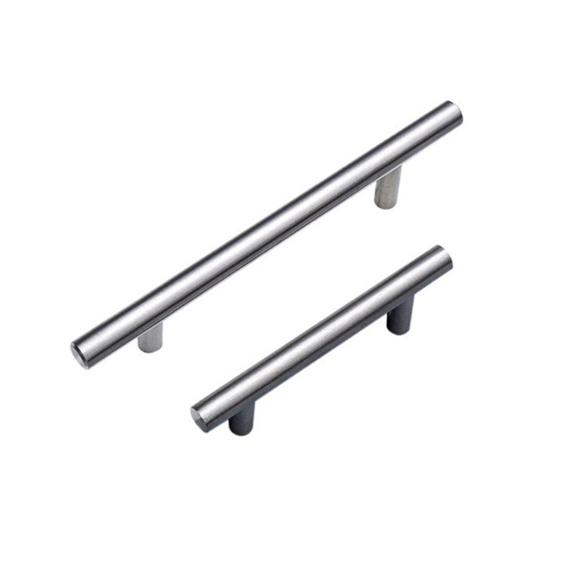 Wholesale stainless steel hollow T-shaped handles, wardrobe and cabinet door handles, metal furniture handles, hardware drawer handles Item Picture