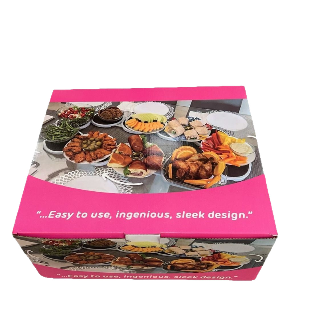 Amazon bestseller TheLazy Susan Revolution Table Rotating Tray Portable Meal tray Item Picture