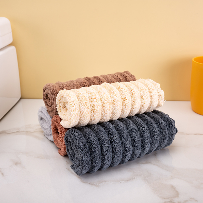 2025新款抹布珊瑚绒毛巾厨房专用毛巾擦桌子不沾油不掉毛家用抹布01990