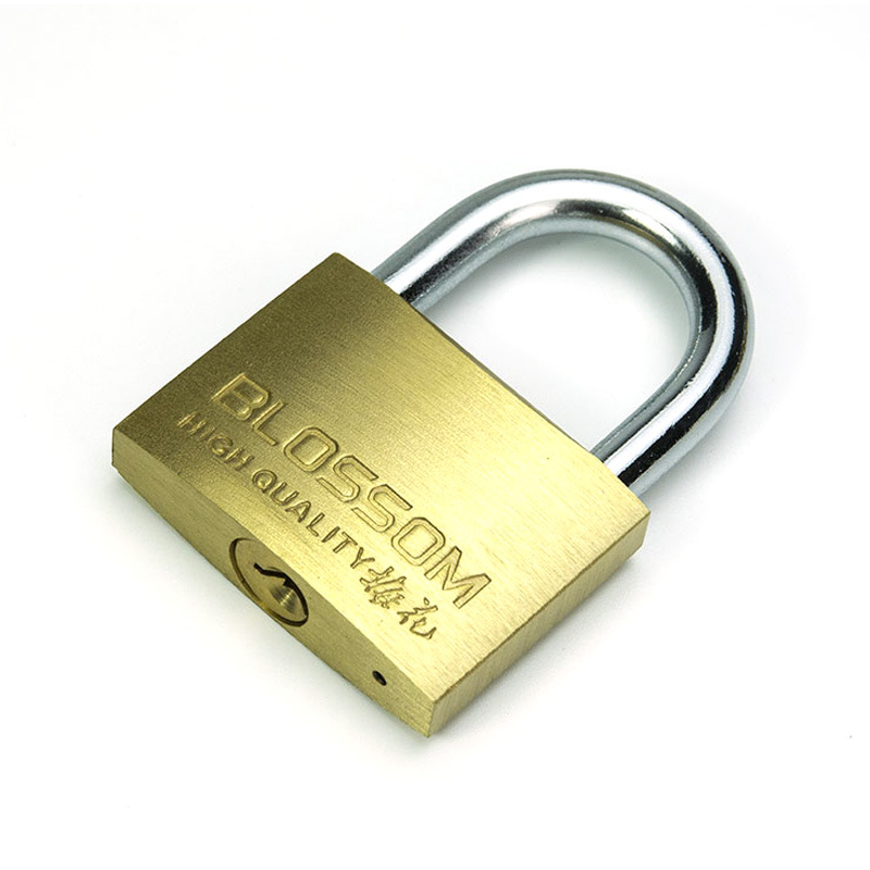 Plum blossom locks, thin copper padlocks, extended lock beams, copper locks, wholesale locks, furniture locks can be made through Item Picture