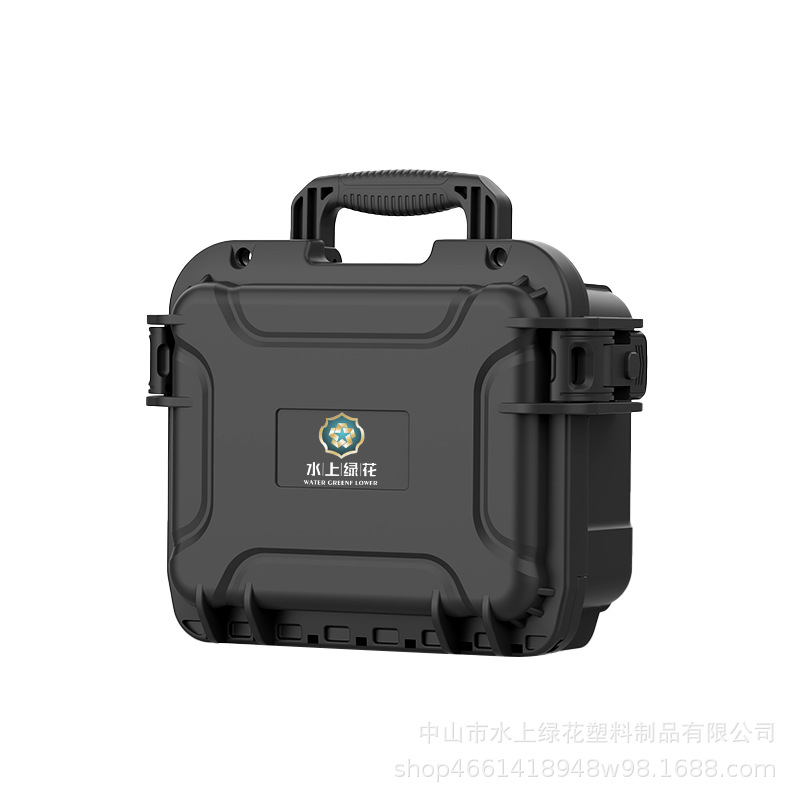 Portable single-lens reflex camera instrument equipment storage and protection box with sponge multi-functional sealed waterproof toolbox Item Picture