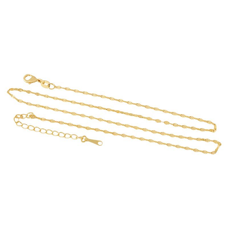 链条/塑料链条/链条配件/塑料单排钻链/13公分铝链白底实物图