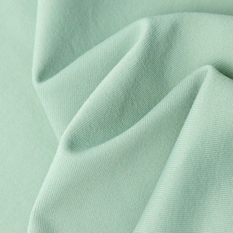 现货棉感尼龙锦氨290g弹力四面弹户外骑行瑜伽健身服T恤针织面料细节图