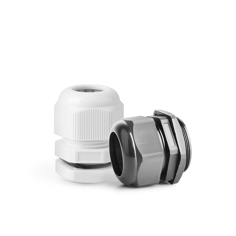Yingdete cable waterproof connector, nylon cable, Glen head PG/M plastic sealed connector, double head Item Picture