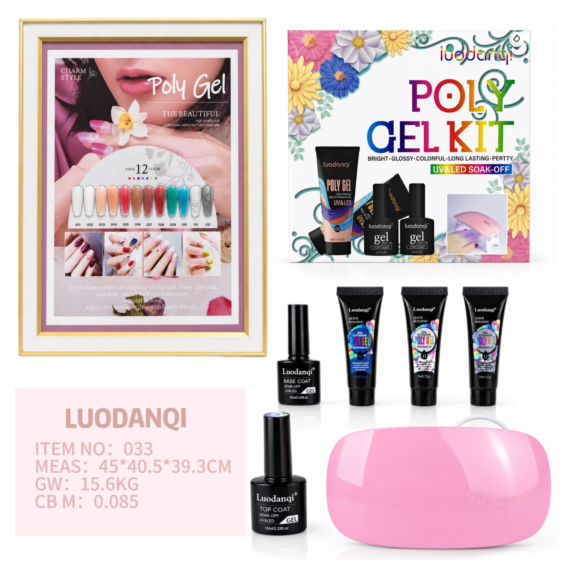 New extended rubber sleeve box in stock, a must-have for beginners in manicure, specially designed for cross-border use in manicure