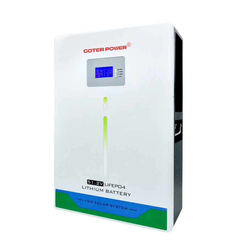 Household energy storage wall-mounted with cable 51.2V200Ah battery, solar lithium iron phosphate battery, household energy storage Item Picture