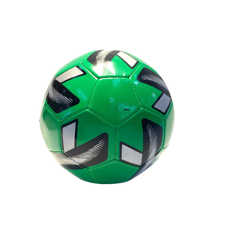 Cross-border one-fabric machine-sewn footballs for student training, outdoor sports PVC single-fabric footballs in various styles in stock details Picture