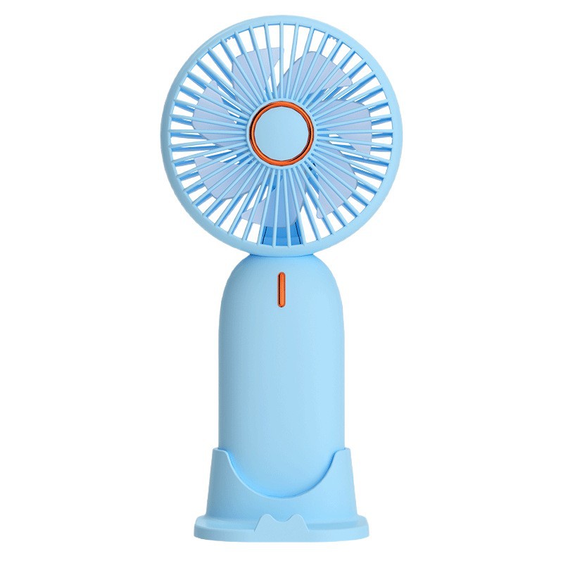 Handheld small fan, simple and portable, mini USB charging, strong wind force, silent, logo design for a souvenir Item Picture