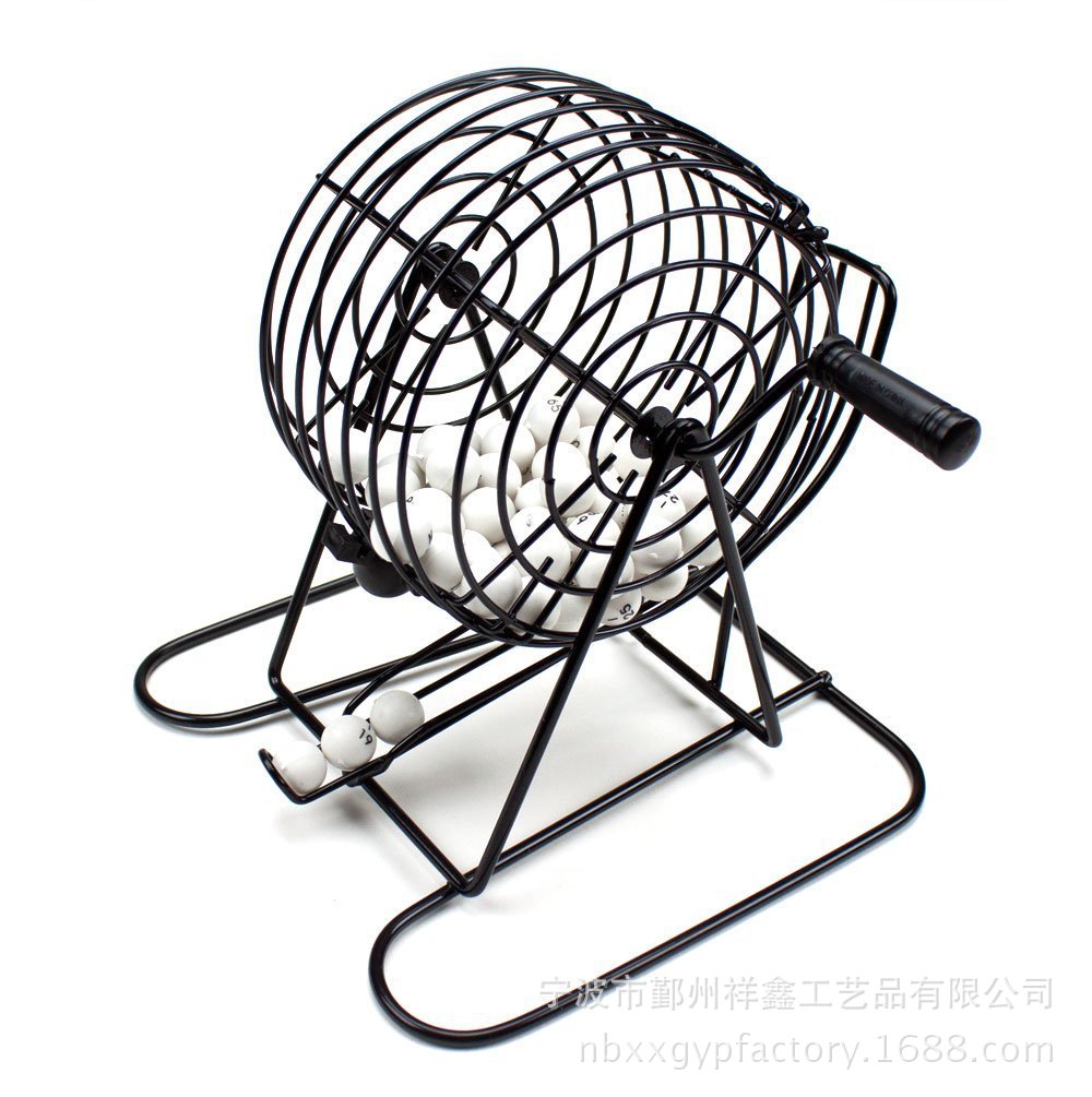 75-ball lottery machine/lottery machine hand shaking lottery machine Bingo drinking game manufacturer supply details Picture