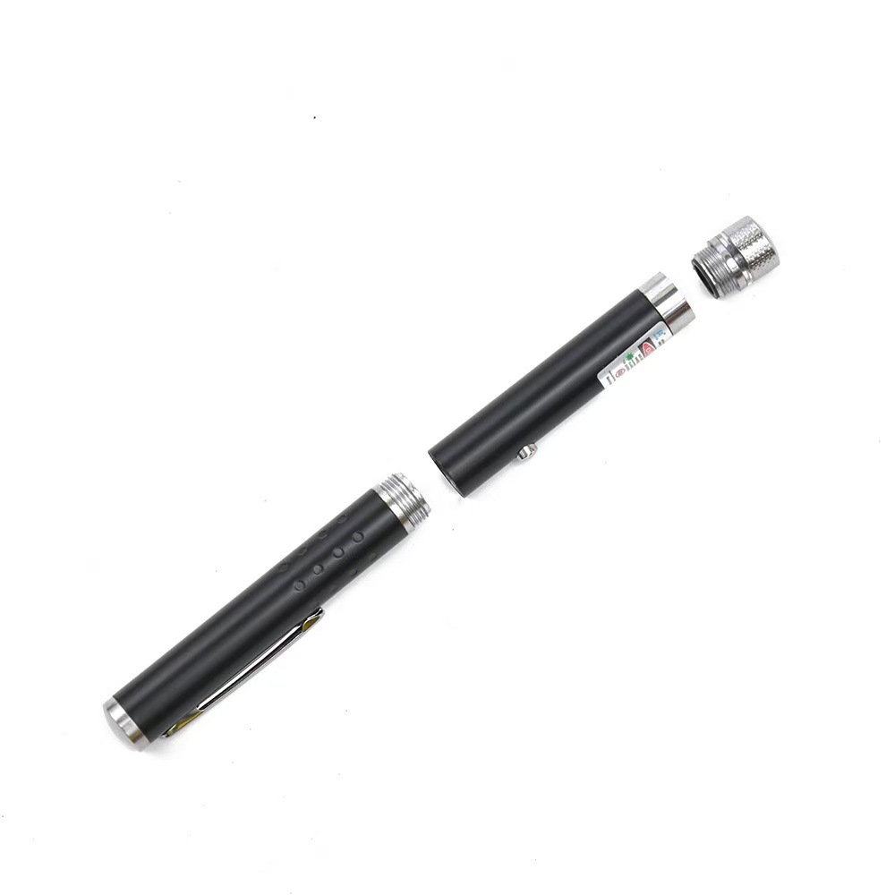 批发户外激光笔手电筒满天星绿光强光远射镭射灯宠物逗猫指引笔白底实物图