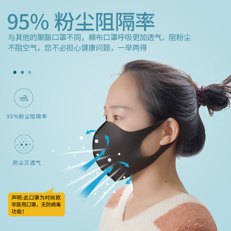 桑蚕丝口罩/口罩盒装/口罩/一次性口罩/ES三层无尘室口罩产品图