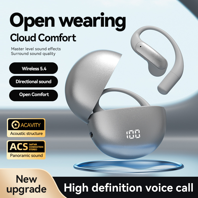 M118OWS Non-in-ear Bluetooth Headphones Noise-cancelling wireless ear-hook dual-ear custom LOGO Stereo 2025 details Picture