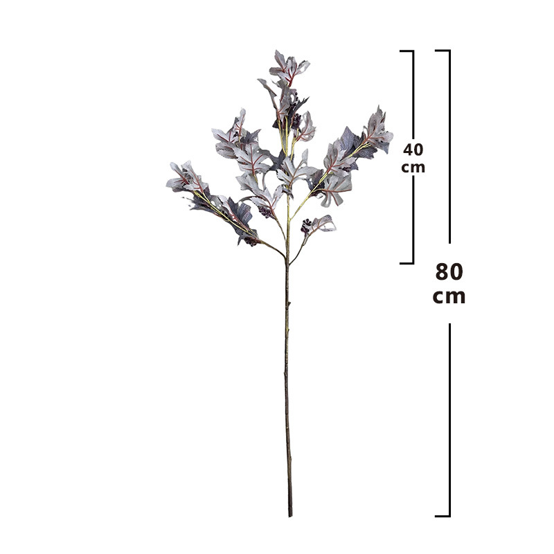 Simulated fruit-bearing longevity leaf forest Monet garden flower, wedding home flower decoration, wedding scene, flower hotel Application Scenario