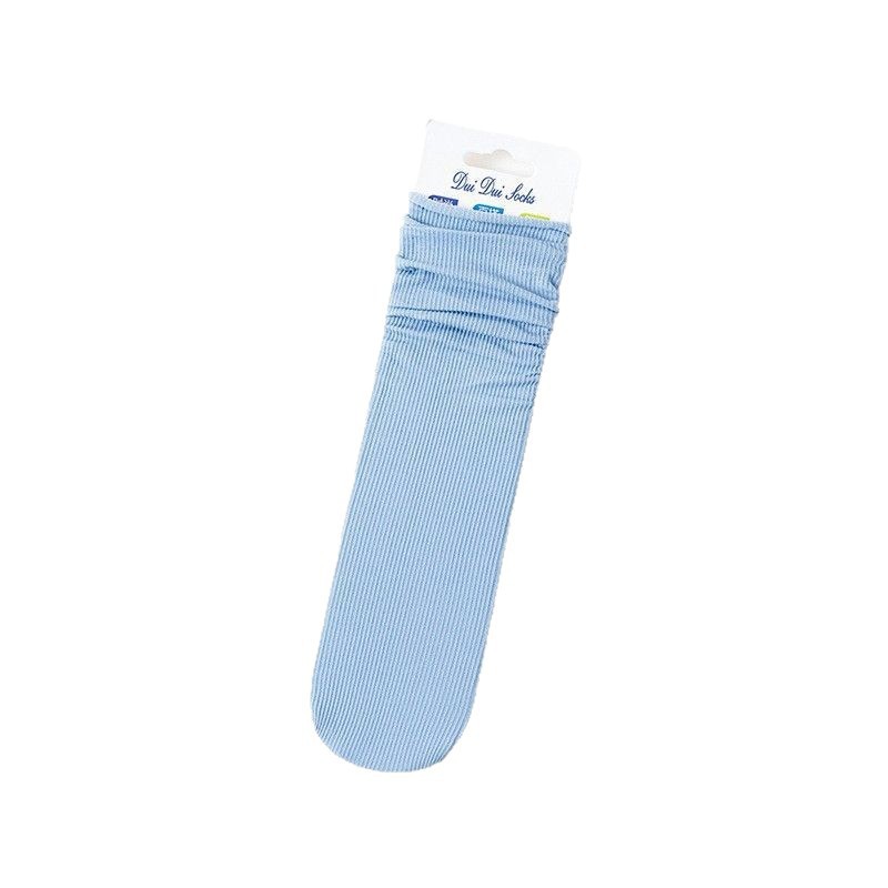 Chunda Ice Socks Summer Thin Women's Japanese style boneless pile socks mid-calf ice silk cool and breathable long socks wholesale Item Picture