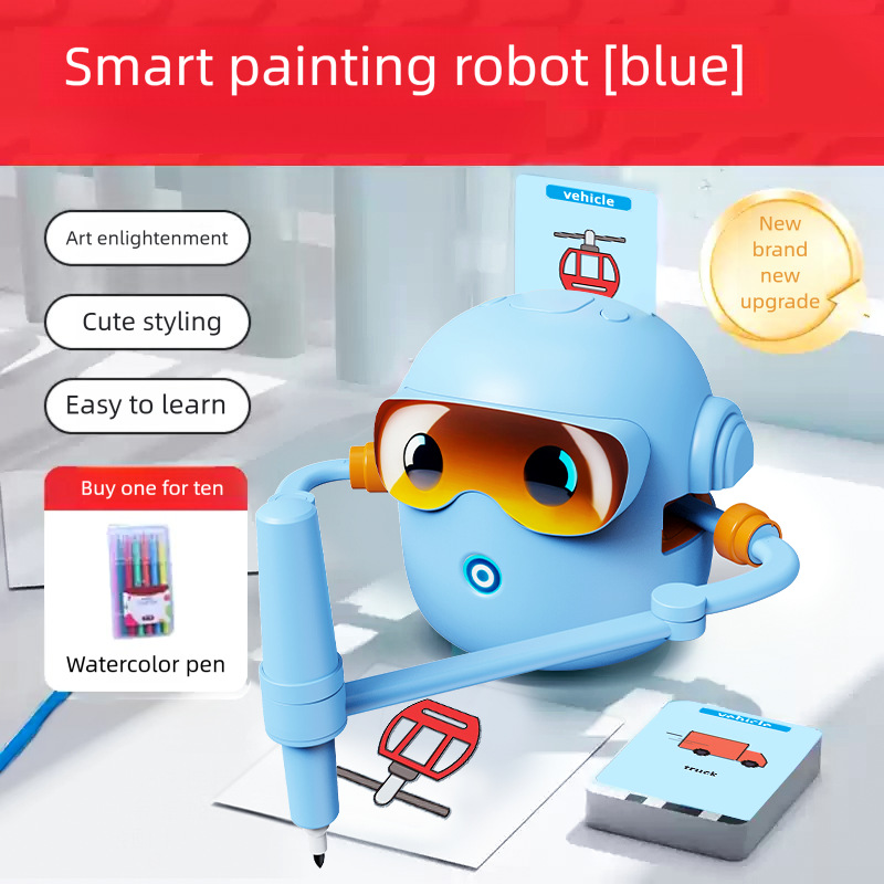 Amazon's new automatic painting robot children's toy, an intelligent early education machine for children aged 3 to 6