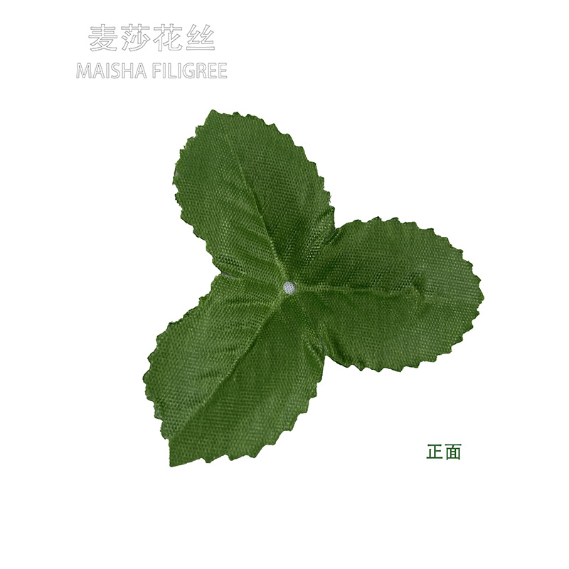 花无纺布绢花片花瓣花片叶布花叶花类配件手工仿真花仿真花配件
