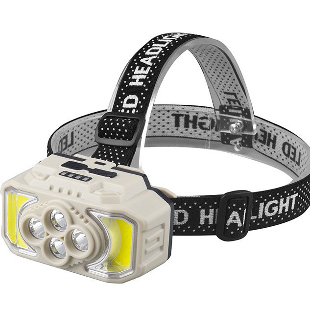 PLD's new outdoor multi-functional charging sensor headlight, led ultra-bright head-mounted USB warning light and work light Application Scenario