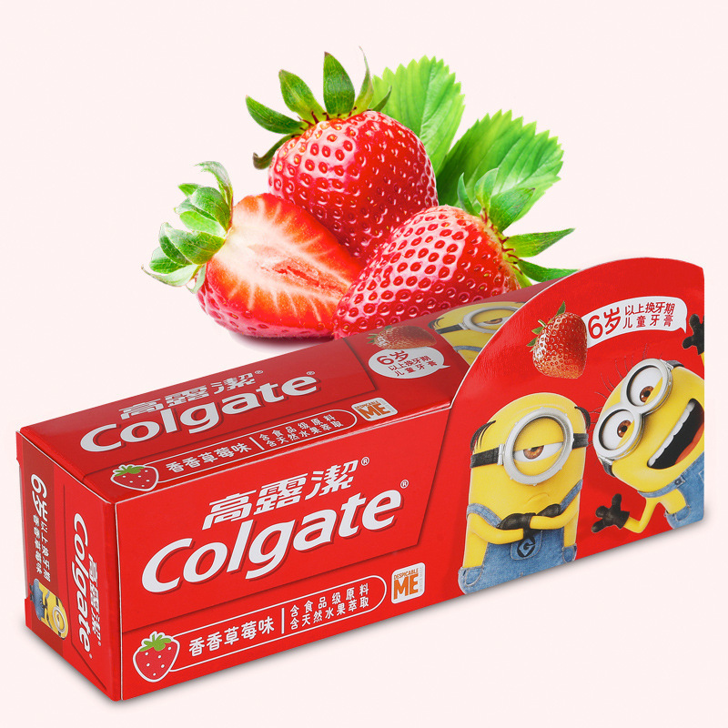 Colgate Children's Toothpaste (Under 6 years old) Fragrant Strawberry Flavor 40G Item Picture