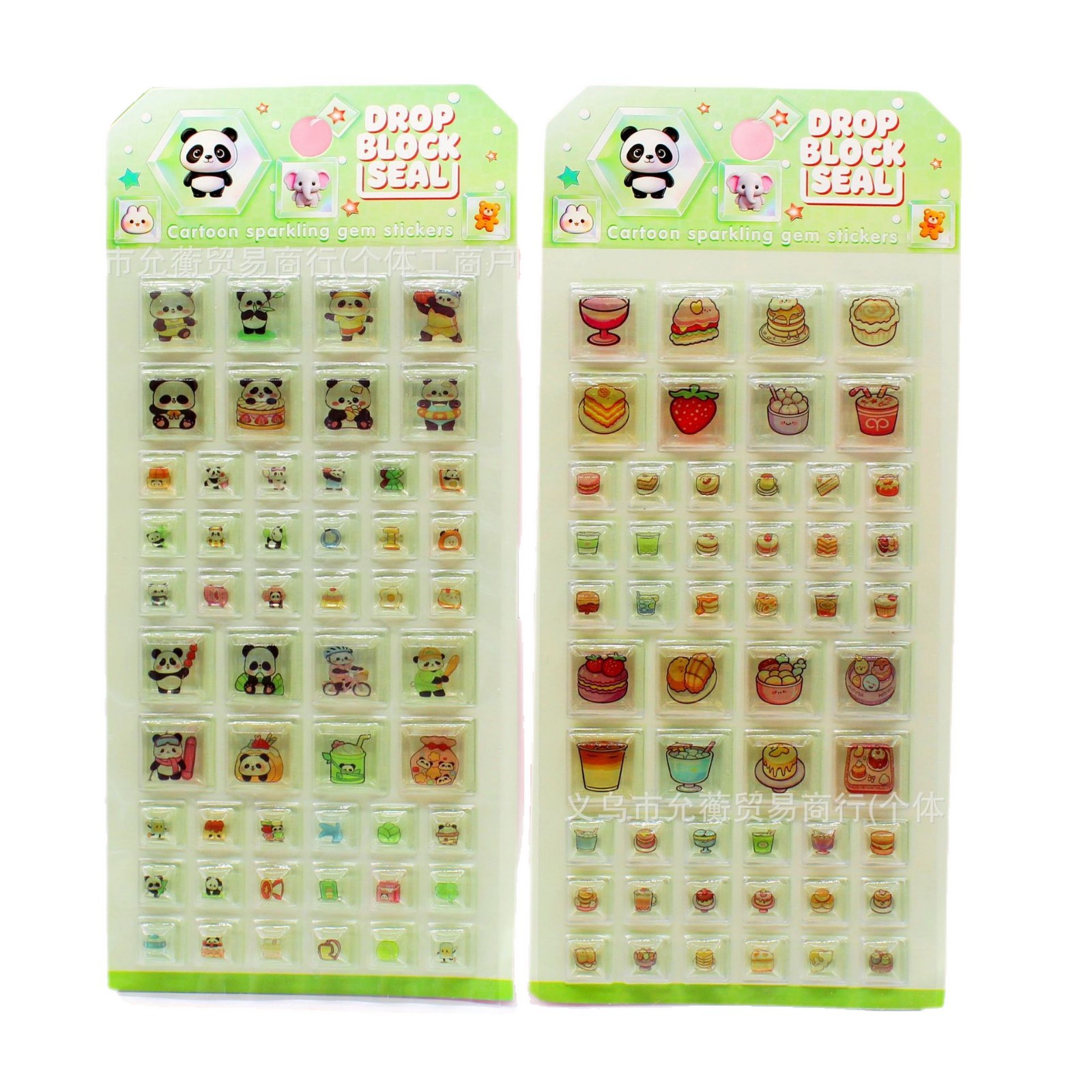 Cross-border planner ice cube stickers Doraemon block acrylic stickers 3D stereoscopic crystal cartoon Doraemon Item Picture