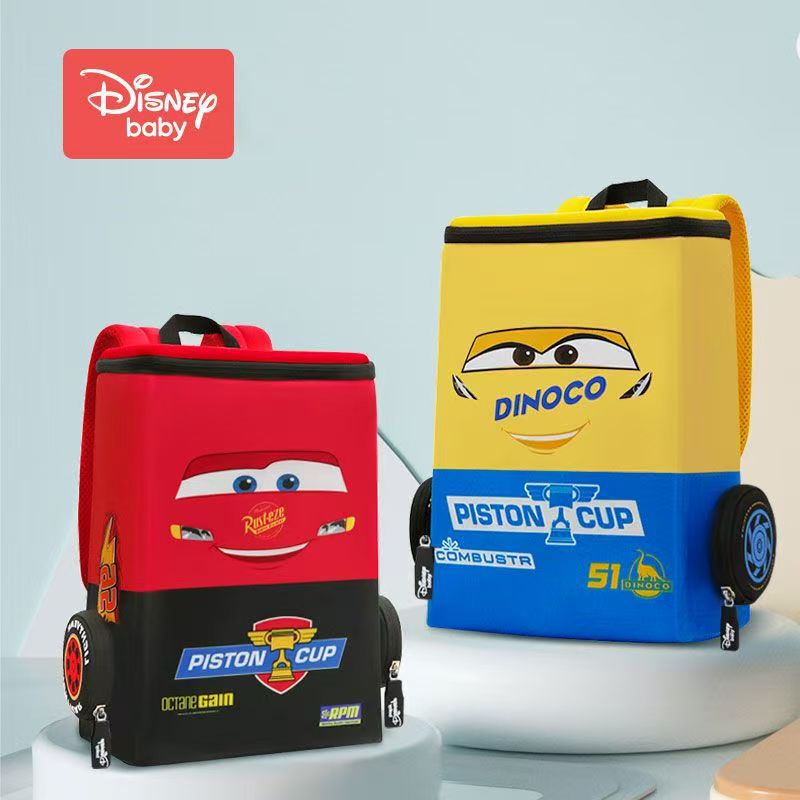 Square anti-wandering backpack for baby kindergarten light children schoolbag 1-3-6 years old for boys and girls details Picture