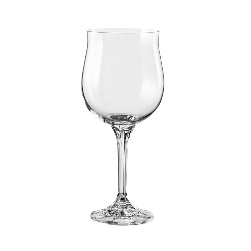 Czech imported red wine glasses, Burgundy glasses with large bellies, tall glasses, European style, high appearance level, household and hotel wholesale crystal glasses Item Picture