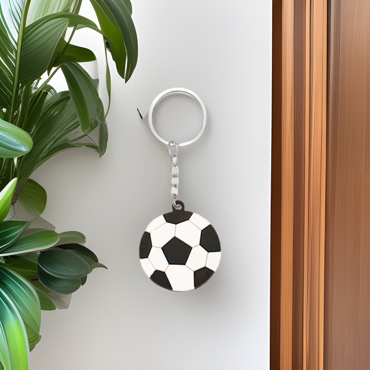 Factory direct sales of PVC key chains for rugby, football, basketball, volleyball, baseball and beach ball keychains wholesale details Picture