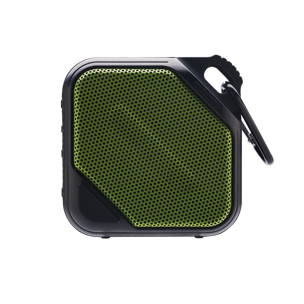 The wireless Bluetooth speaker with iron mesh is equipped with a waterproof small speaker, stereo, bass, and a small steel gun card Application Scenario