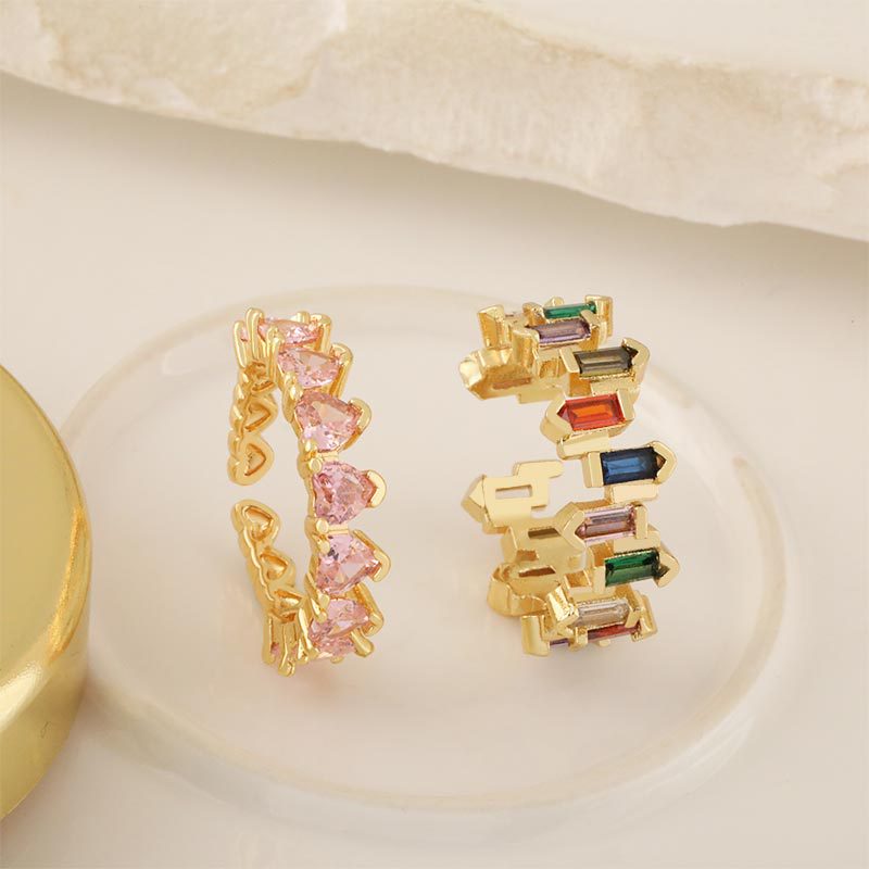 戒指/韩版戒指不掉色/莫桑钻戒指/珍珠戒指/跨境电商细节图