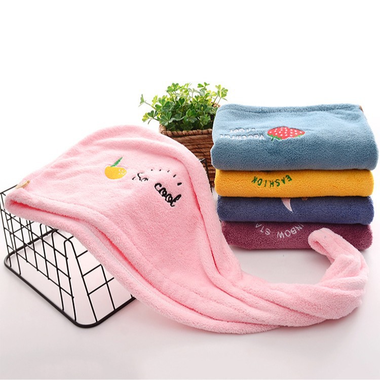 干发巾、干发帽实物图