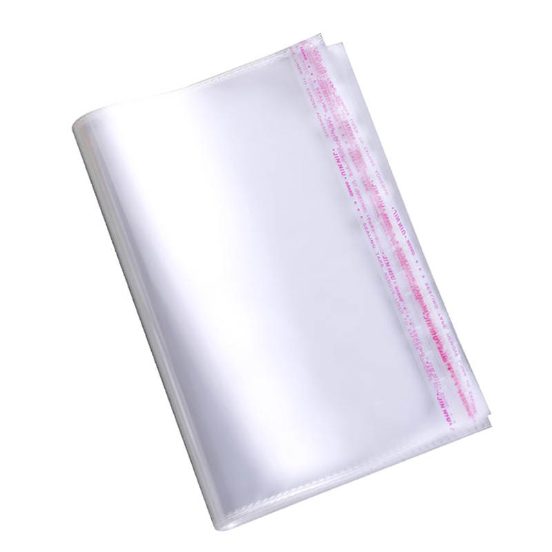 Wholesale of opp bags, self-adhesive bags, shirt, clothing and garment packaging bags, transparent plastic self-sealing bags in stock Item Picture