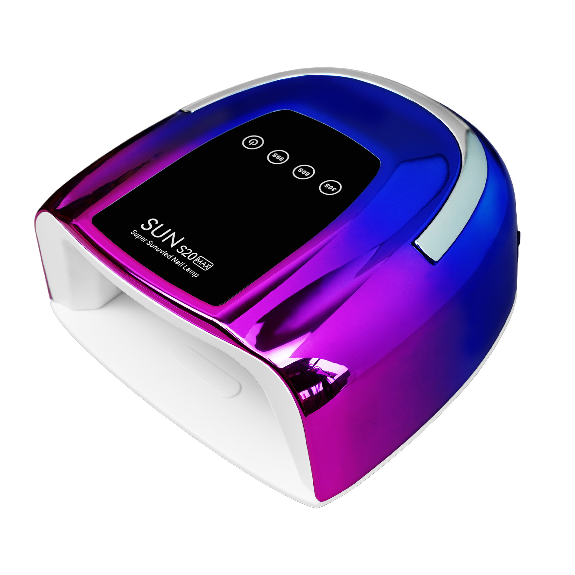 Cross-border S20 Nail Lamp, 200W Nail Light Therapy Lamp, Quick-drying Nail Glue Light Therapy Lamp, Three-speed Timed Nail machine Item Picture