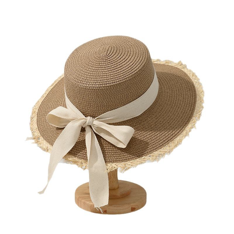 帽子/沙滩帽/100%羊毛贝雷帽/秋冬女兔毛帽/防晒帽白底实物图