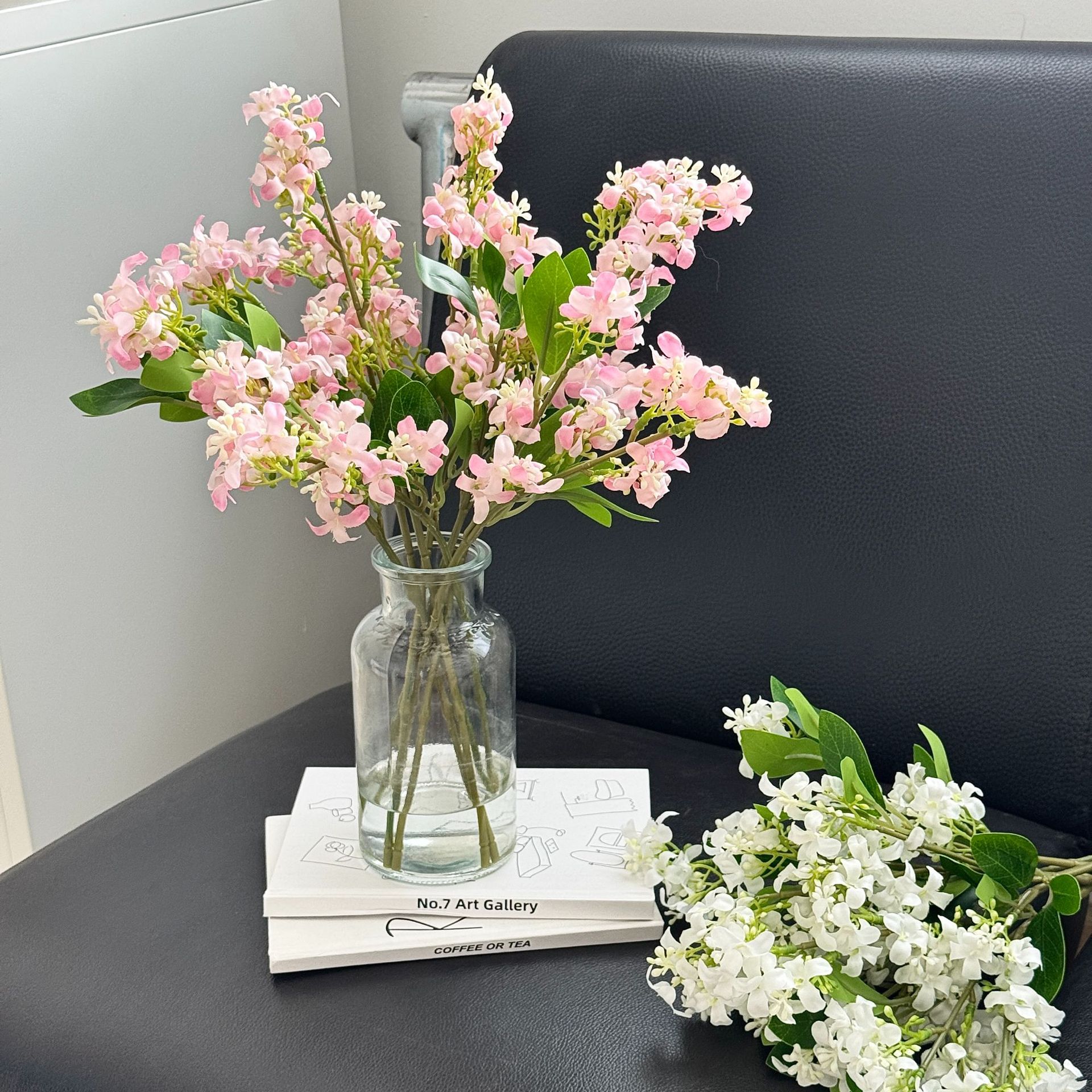 仿真花/春天花园/要掃墓用的塑膠花/压纹玫瑰/仿真花女2022森系产品图