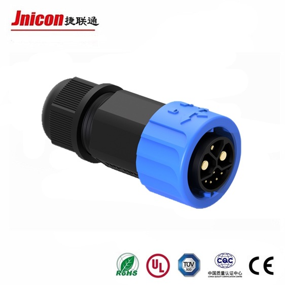 M23 Self-locking 2+1+5 core electric motorcycle waterproof connector, aviation plug, 50a lithium battery waterproof connector Application Scenario